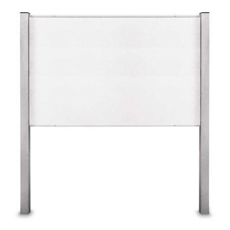 United Visual Products Corkboard, Fabric, Blk/Cin, 3 Door, 72 x 48" UV307-BLACK-CINNABA